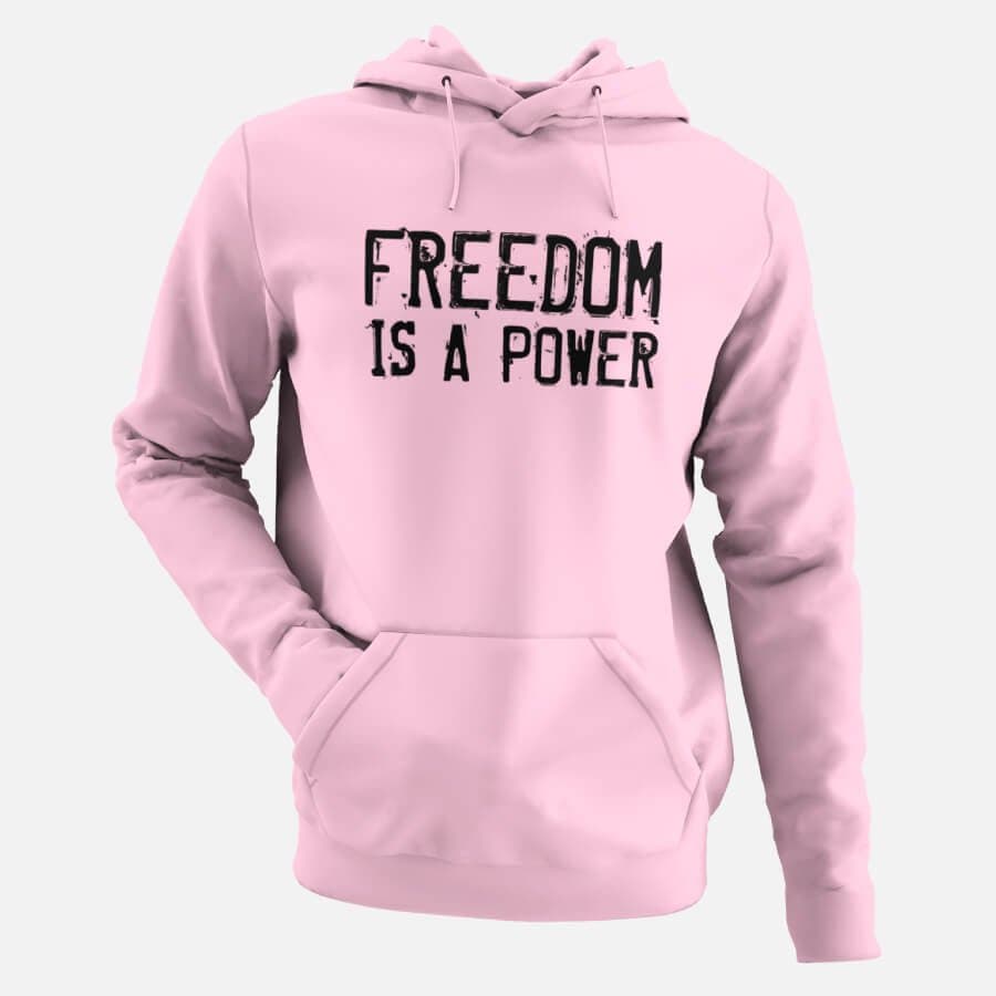 Freedom is a Power - Men's Hoodies - Image 5