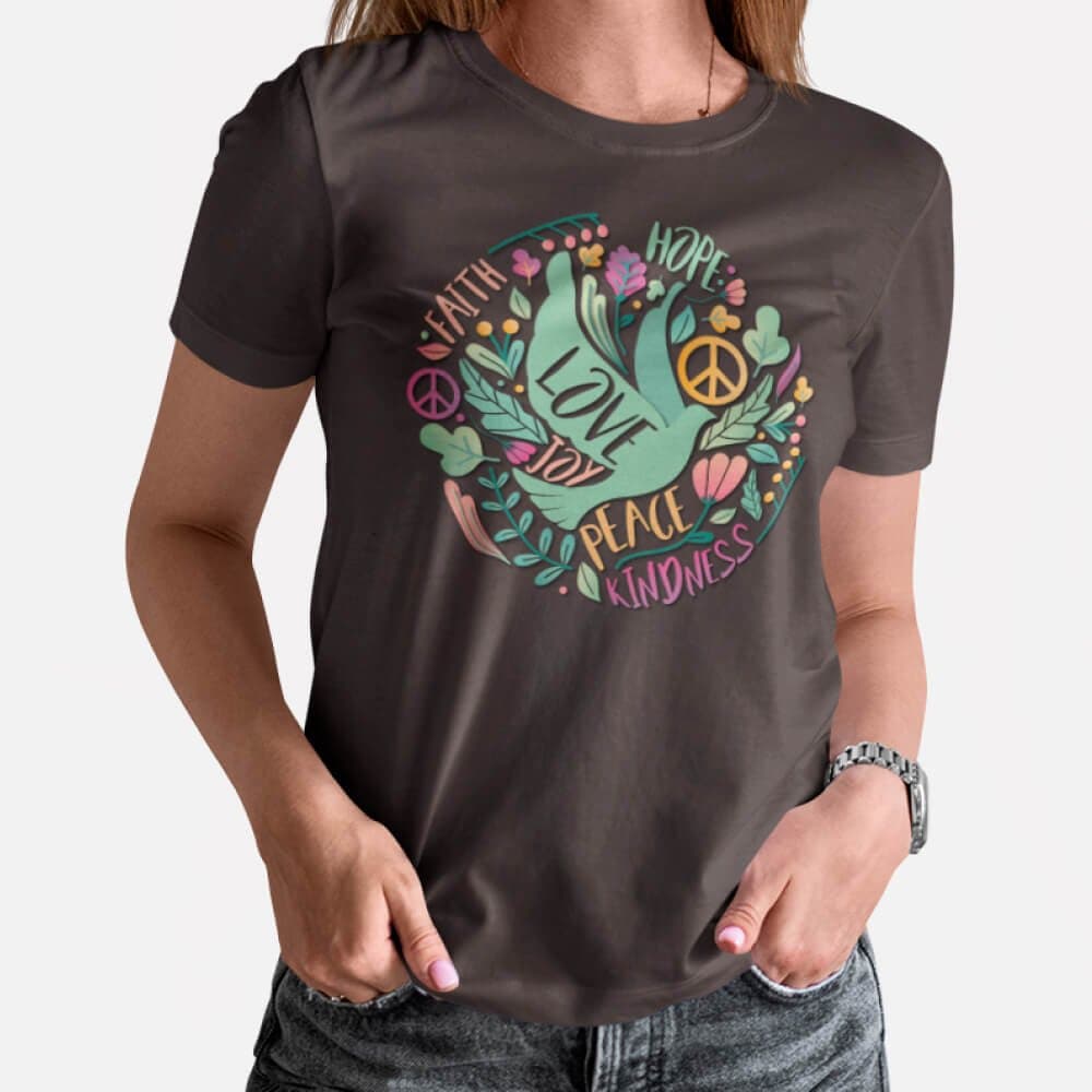 Love & Peace - Women's T-Shirts - Image 6