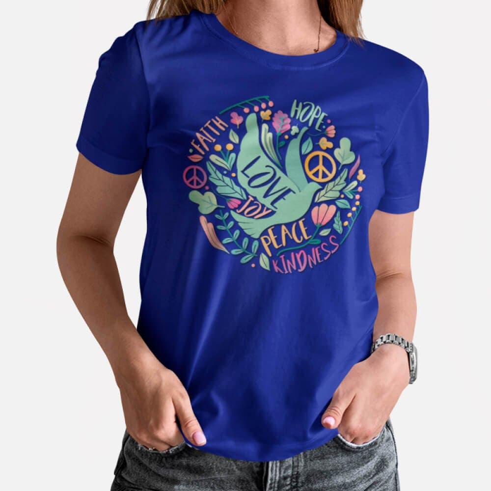 Love & Peace - Women's T-Shirts - Image 4