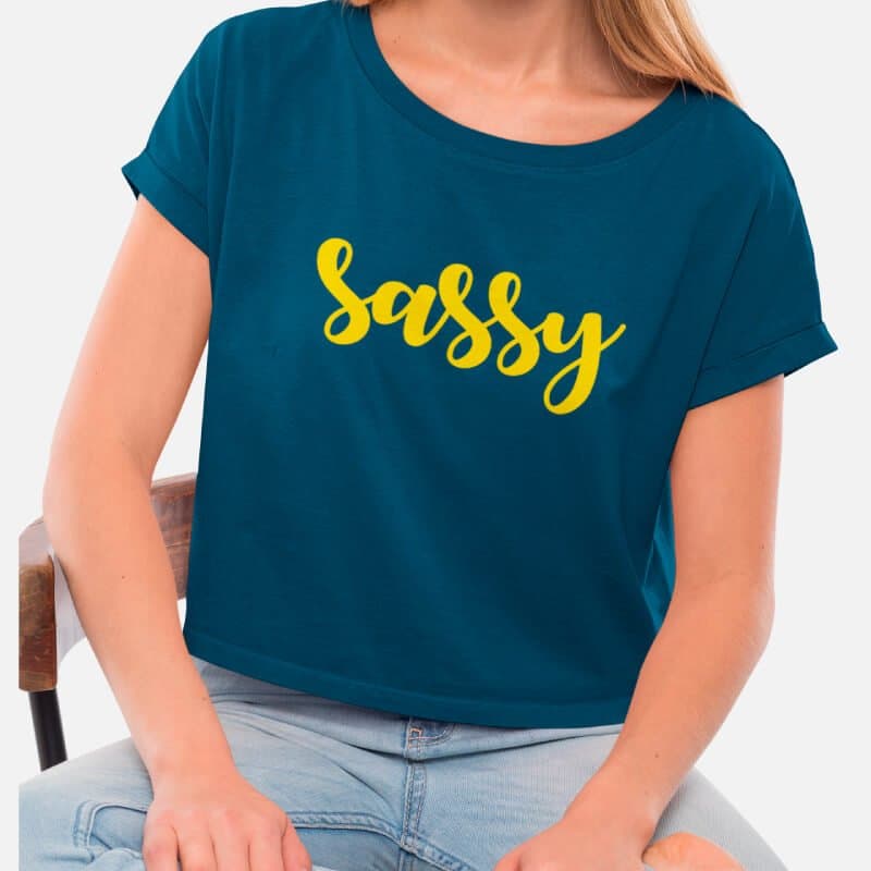 Sassy - Crop Top - Image 4