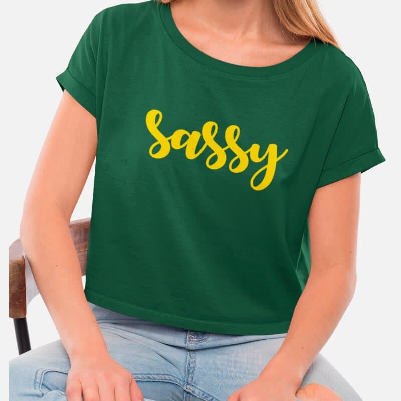 Sassy - Crop Top - Image 3