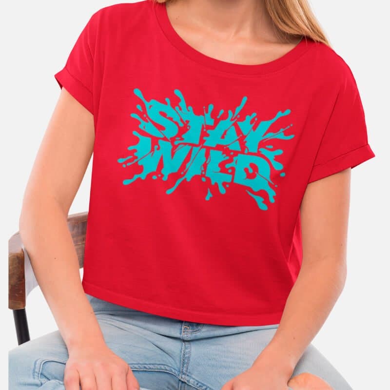 Stay Wild - Crop Top - Image 3