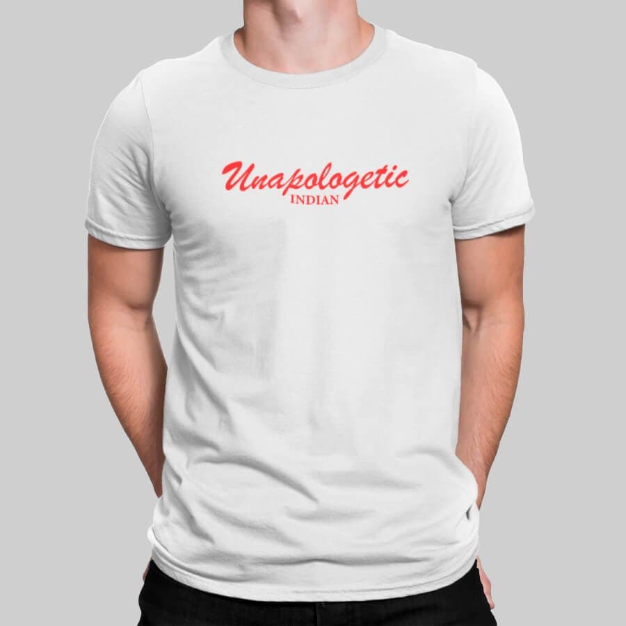 Unapologetic Indian - Men's T-Shirts - Image 3
