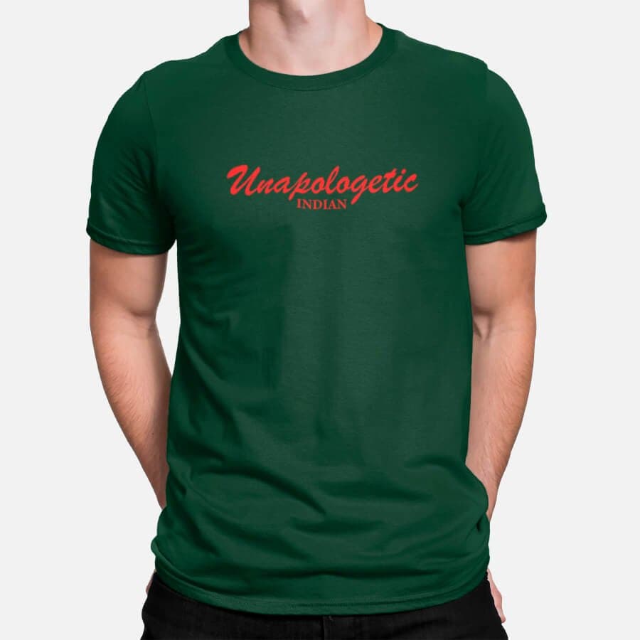 Unapologetic Indian - Men's T-Shirts - Image 4