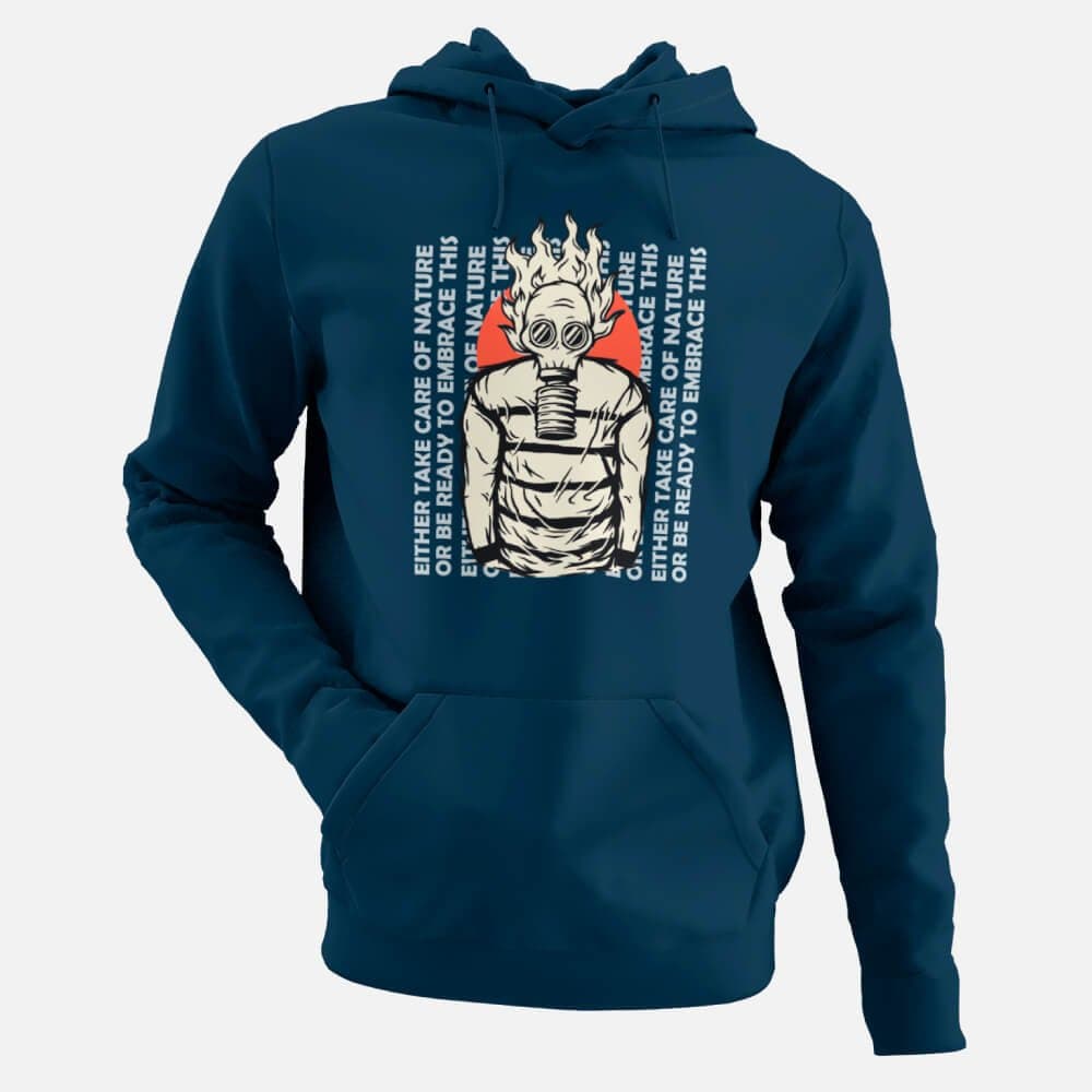 Care For Nature - Men's Hoodies - Image 5