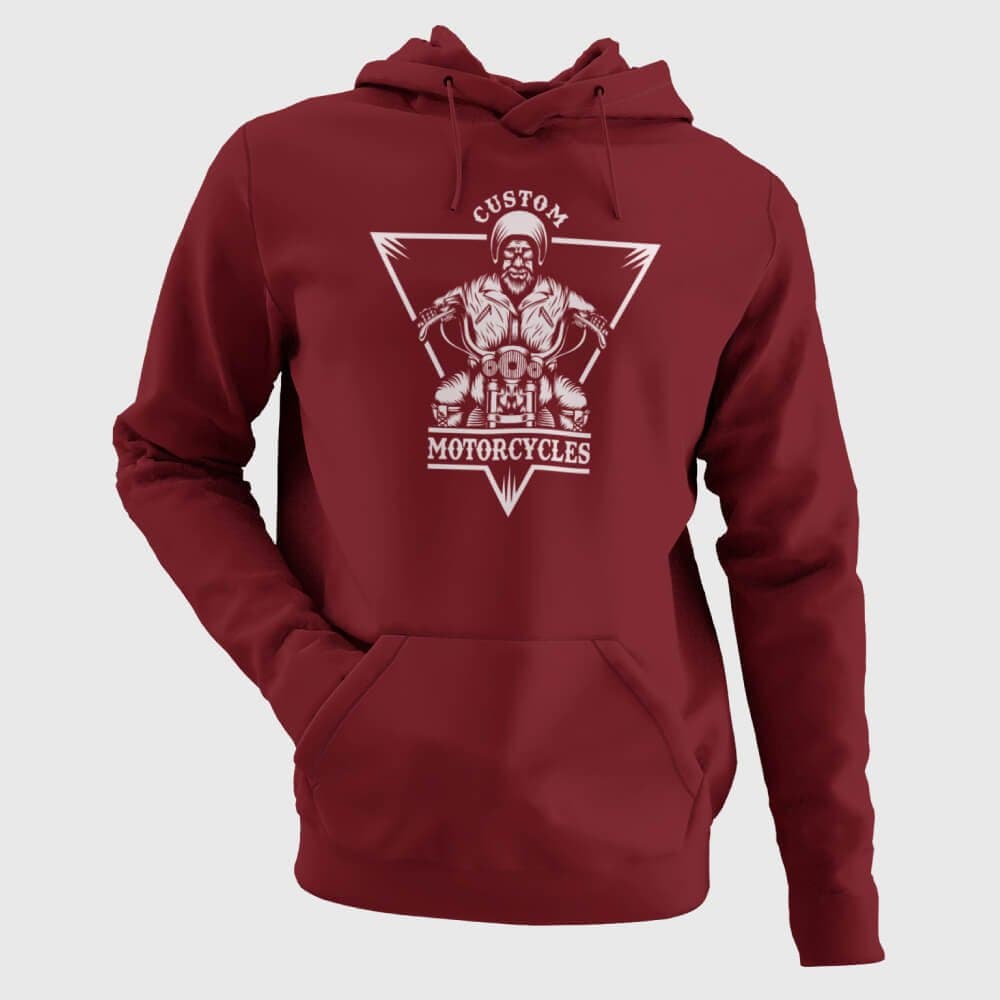 Custom Motorcycles - Men's Hoodies - Image 2