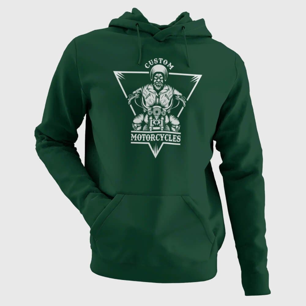 Custom Motorcycles - Men's Hoodies - Image 3