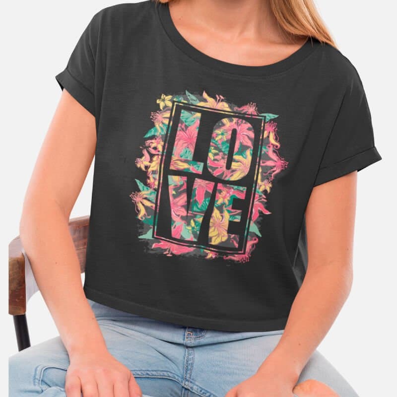 Love Emblem - Crop Top