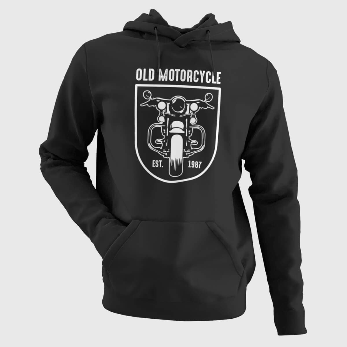 Old Motorcycle 1987 - Men's Hoodies
