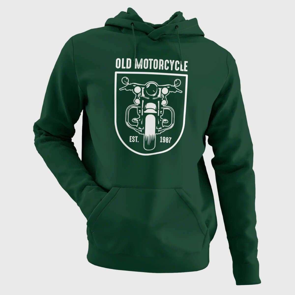 Old Motorcycle 1987 - Men's Hoodies - Image 4