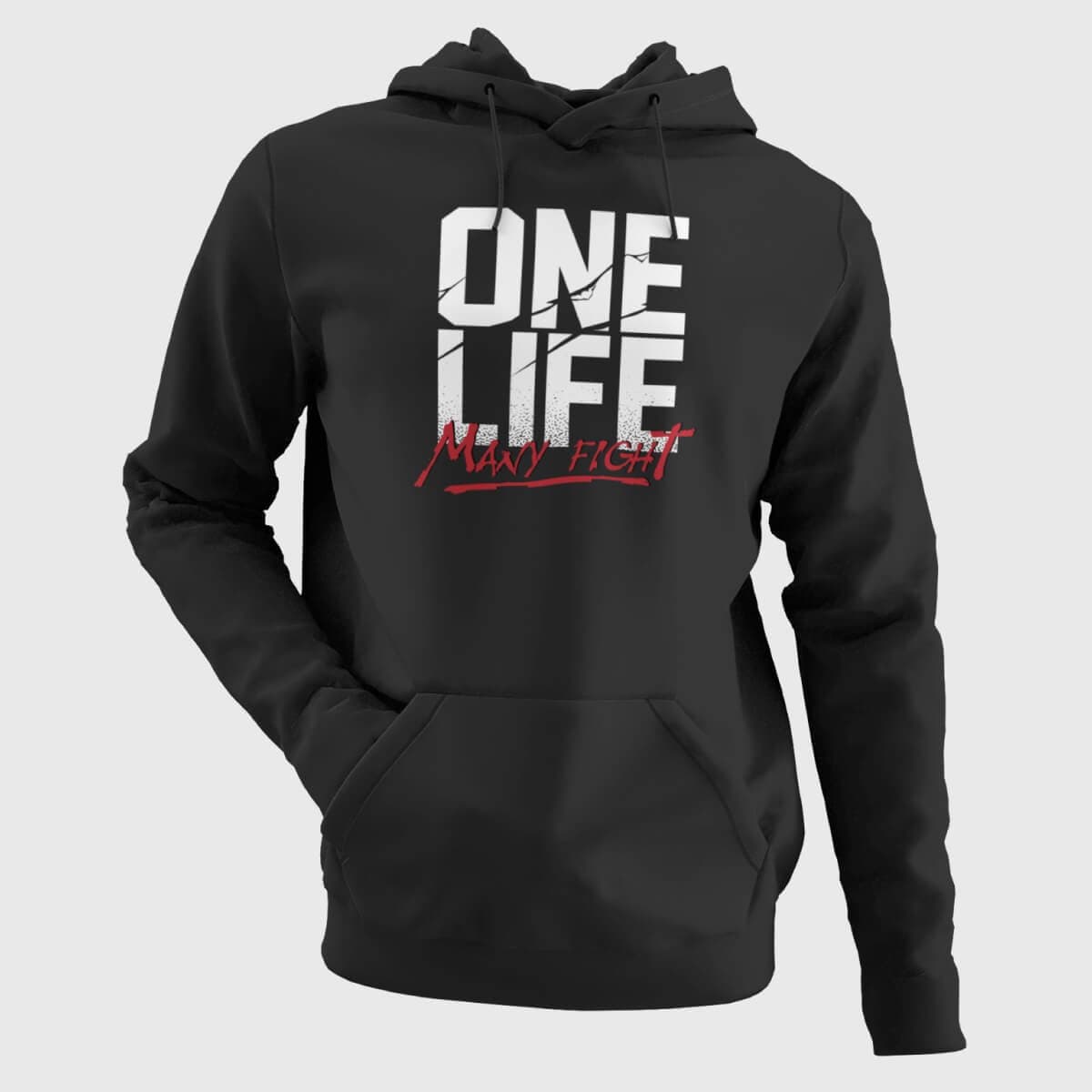 One Life Many Fight - Men's Hoodies