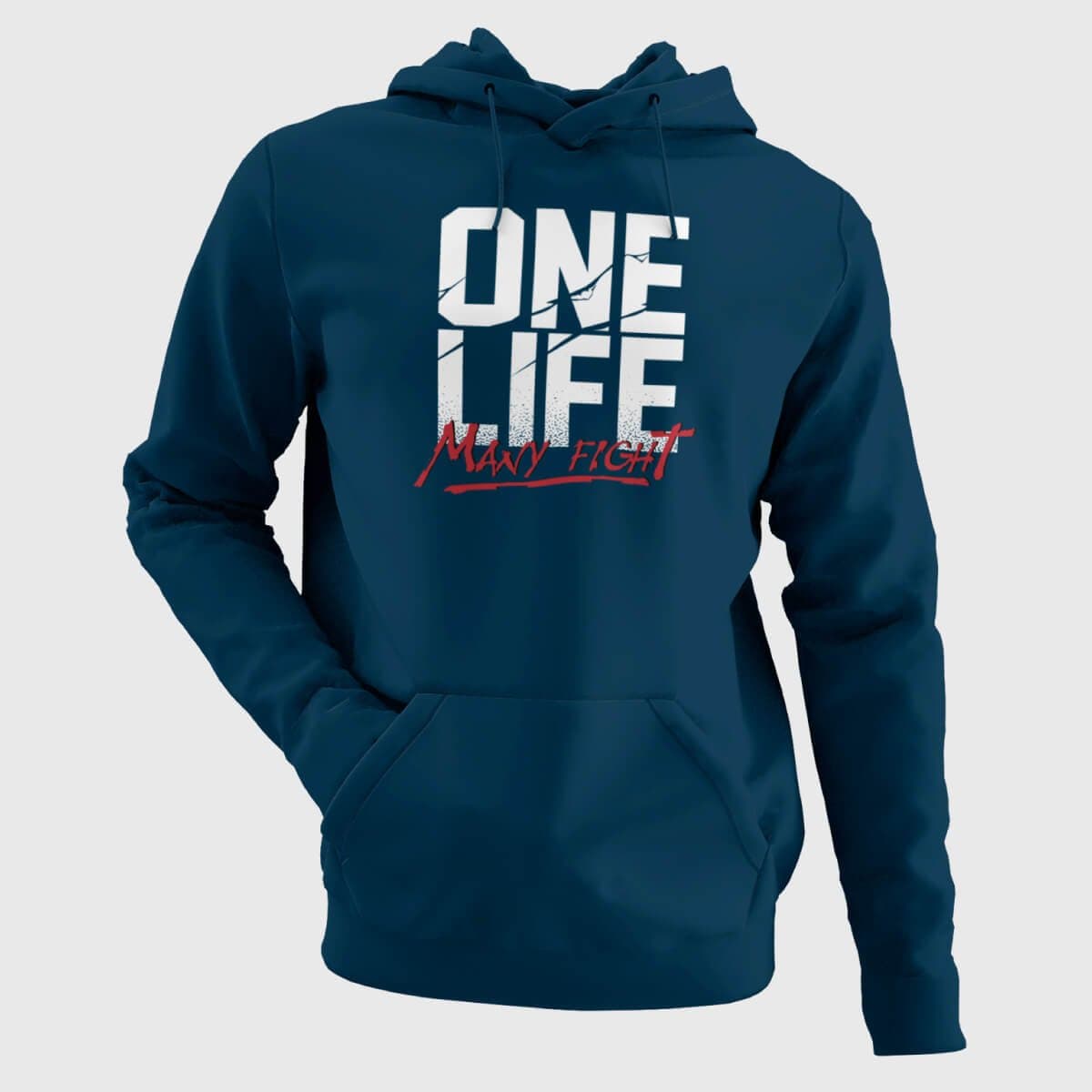 One Life Many Fight - Men's Hoodies - Image 2