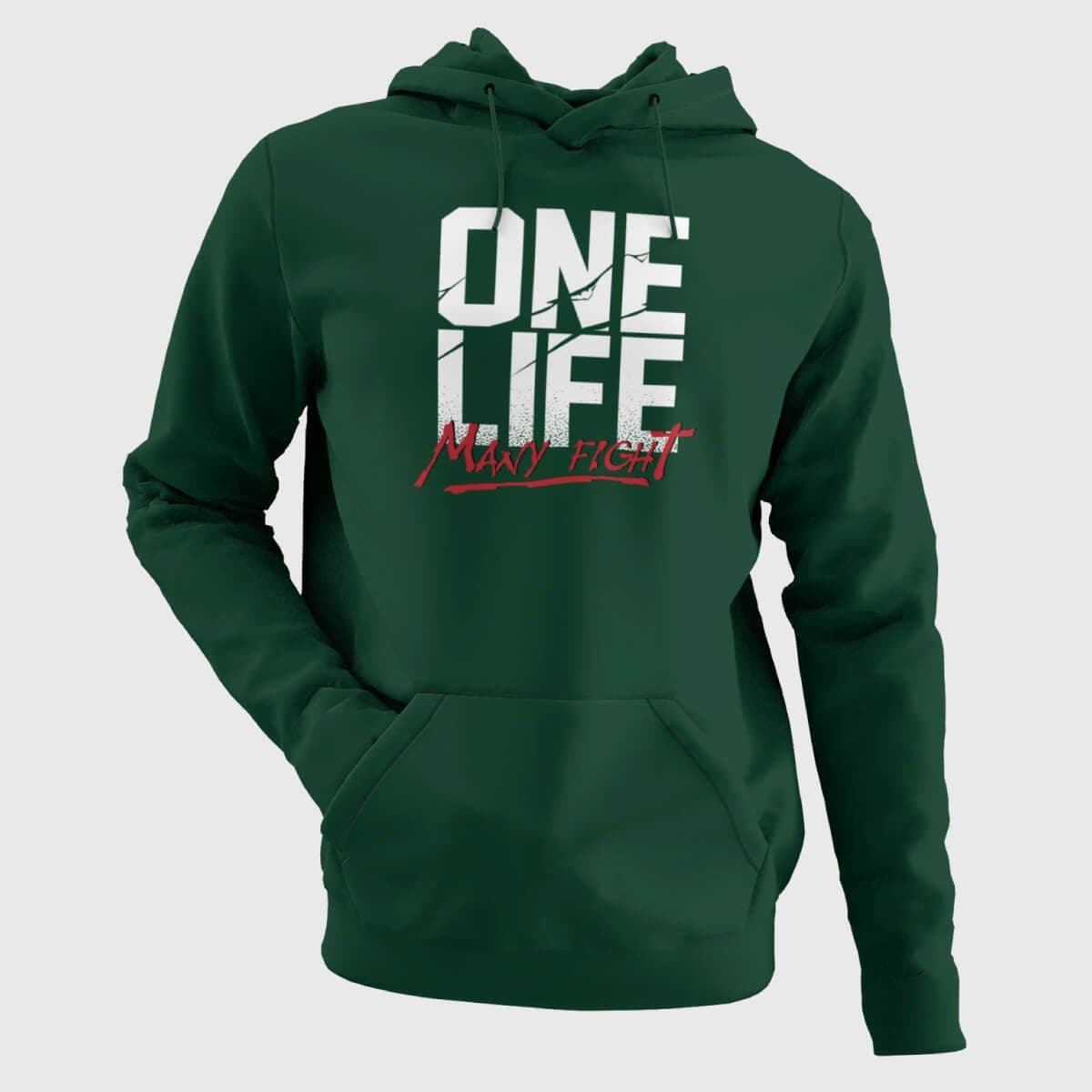 One Life Many Fight - Men's Hoodies - Image 3