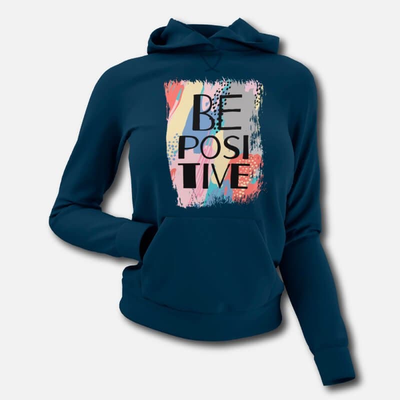 Be Positive - Women's Hoodies - Image 5