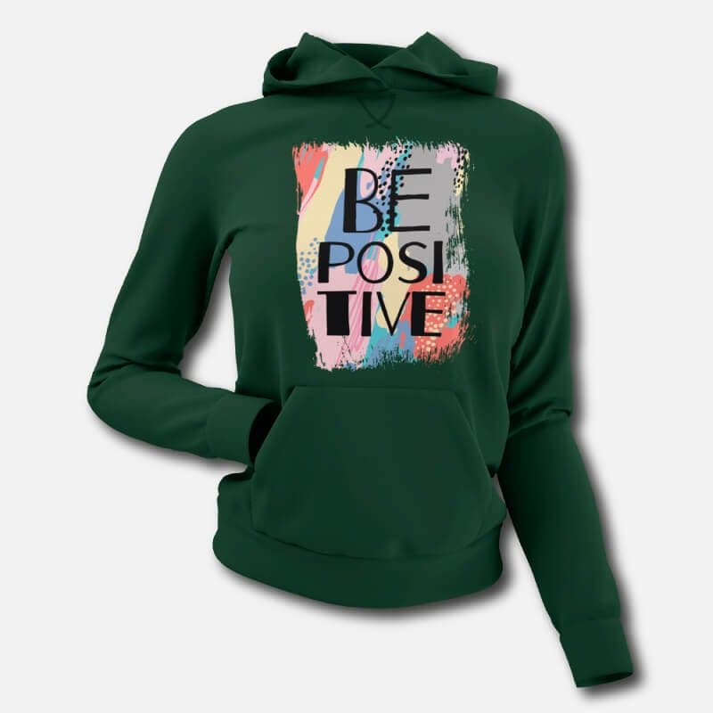Be Positive - Women's Hoodies - Image 4