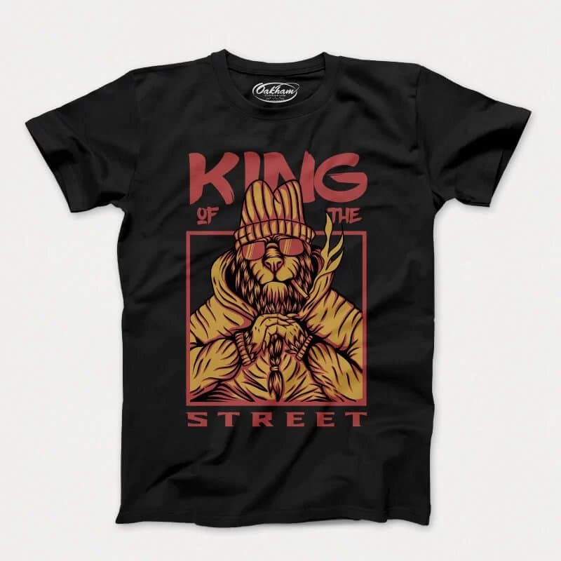 King Of The Street - Men's T-Shirts - Image 3