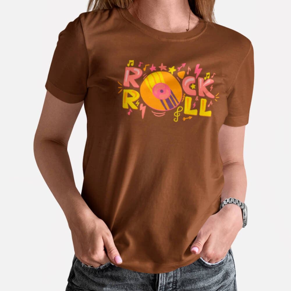 Rock & Roll - Women's T-Shirts - Image 4
