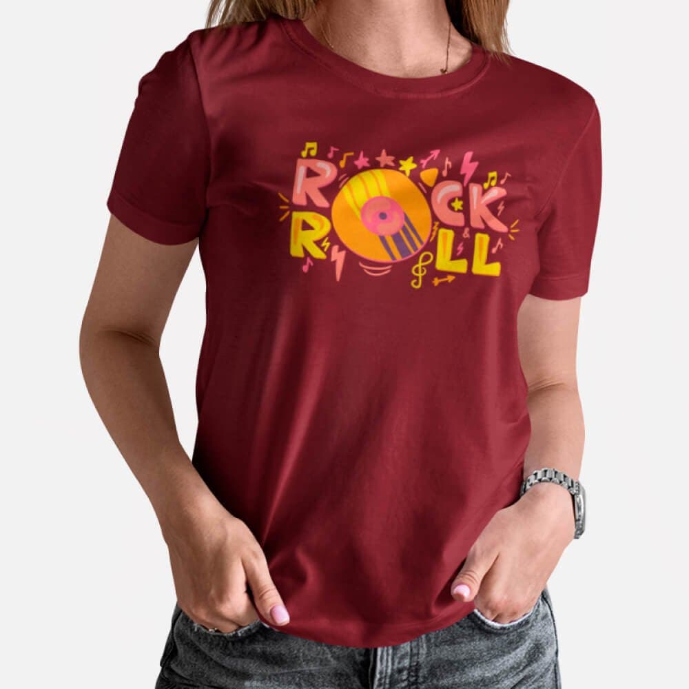 Rock & Roll - Women's T-Shirts - Image 3