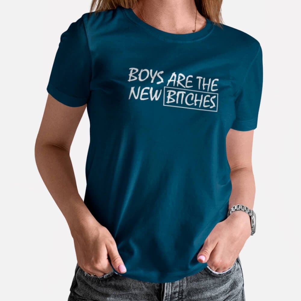 Boys Are The New Bitches - Women's T-Shirts - Image 4