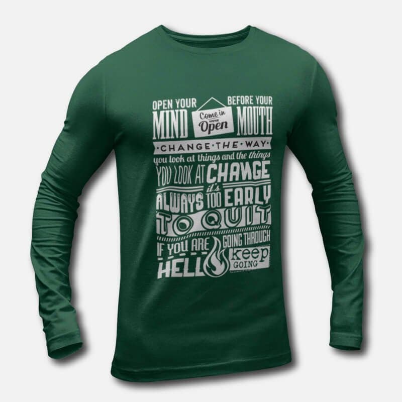 Chalkboard - Men's Long Sleeve T-Shirts - Image 3