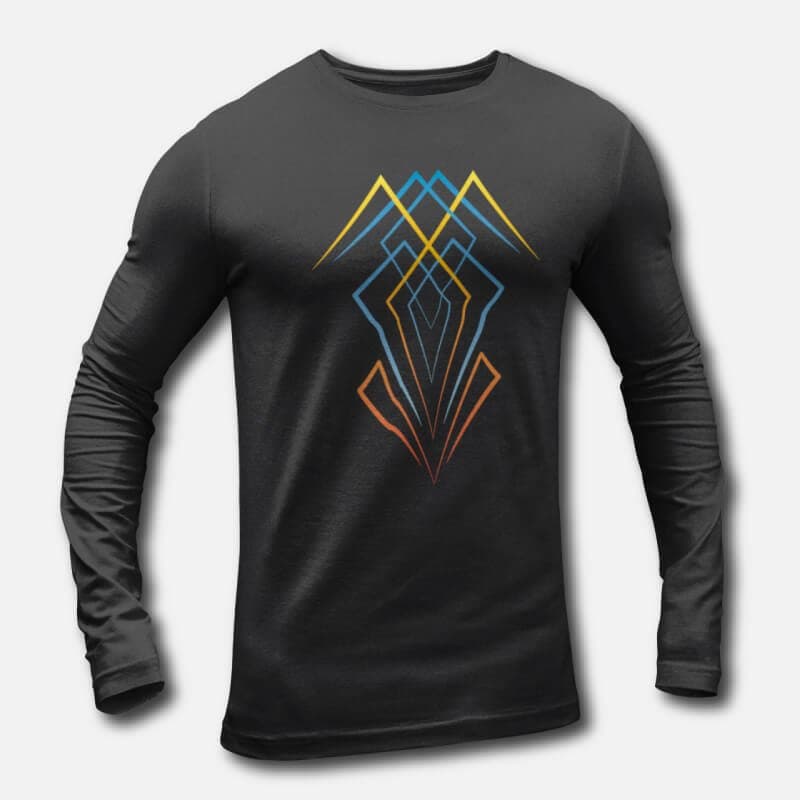 Hot Rod Pinstripes - Men's Long Sleeve T-Shirts