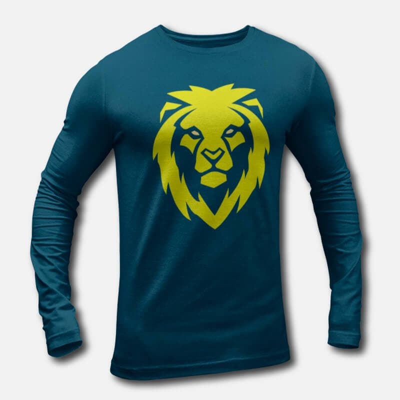 Lion Graffiti - Men's Long Sleeve T-Shirts