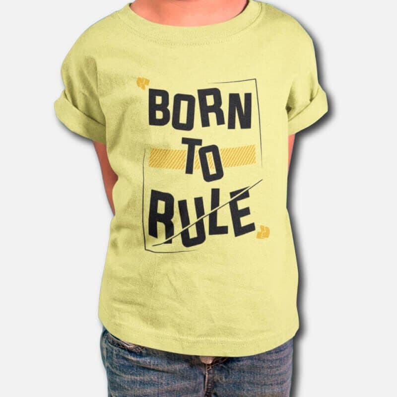 Born To Rule - Kid's T-Shirts - Image 5