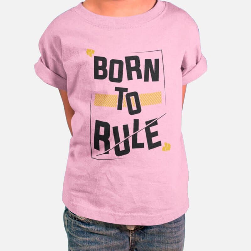 Born To Rule - Kid's T-Shirts - Image 4