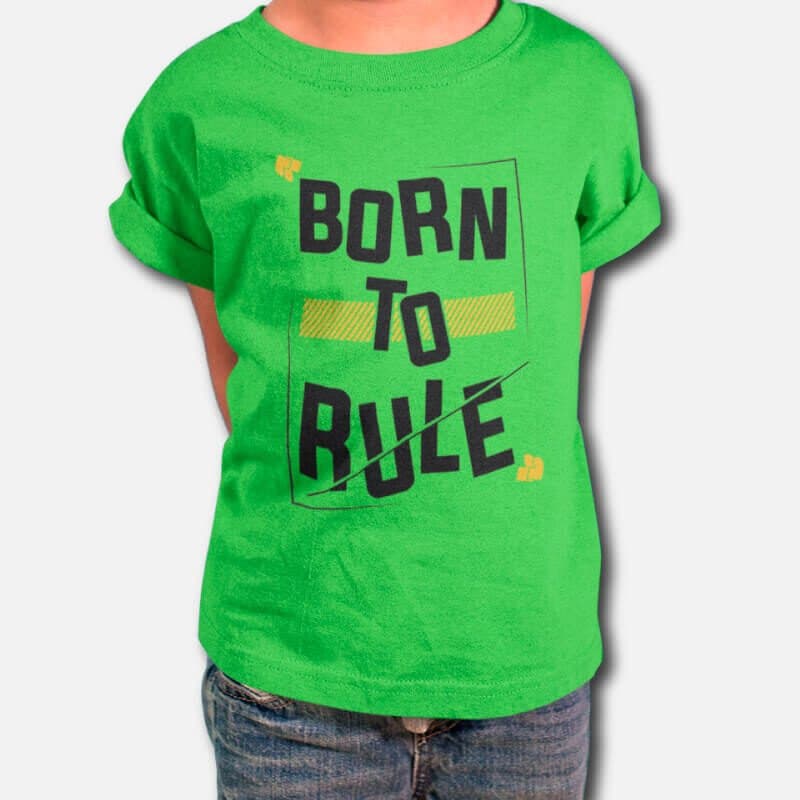 Born To Rule - Kid's T-Shirts - Image 3