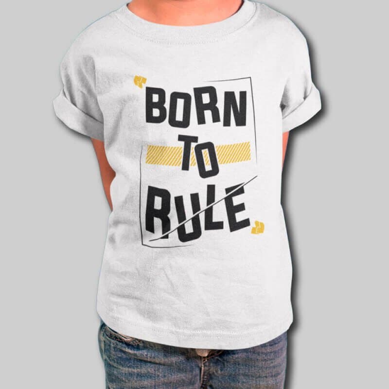Born To Rule - Kid's T-Shirts