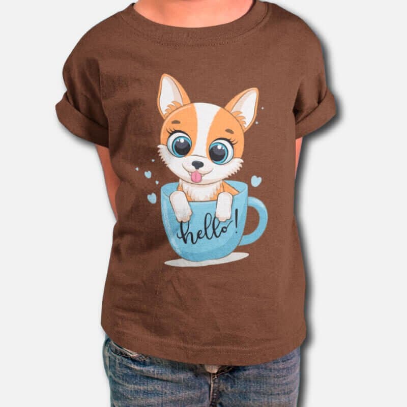 Cute Dog - Kid's T-Shirts - Image 2