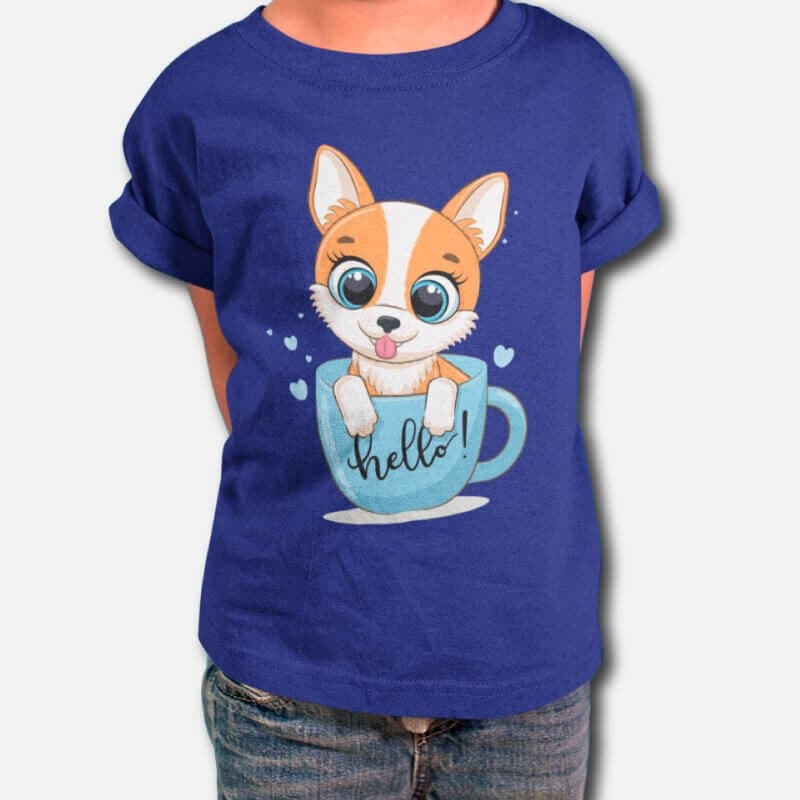 Cute Dog - Kid's T-Shirts - Image 3