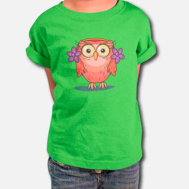 Owl - Kid's T-shirts - Image 5