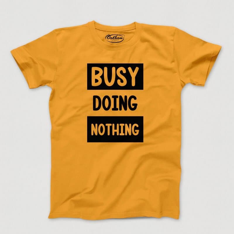 Busy Doing Nothing - Men's T-Shirts - Image 2