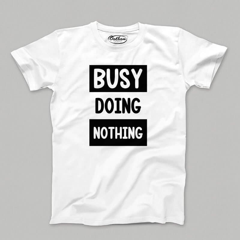 Busy Doing Nothing - Men's T-Shirts - Image 4