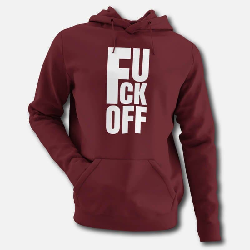 Fuck Off! - Men's Hoodies - Image 5