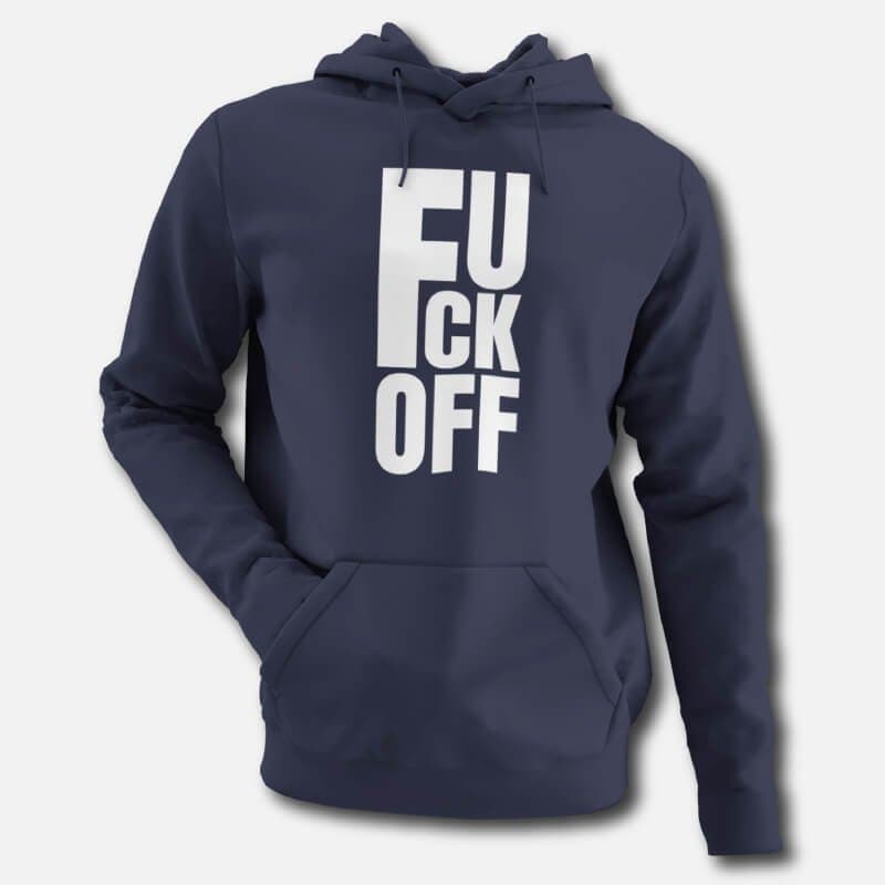 Fuck Off! - Men's Hoodies - Image 4