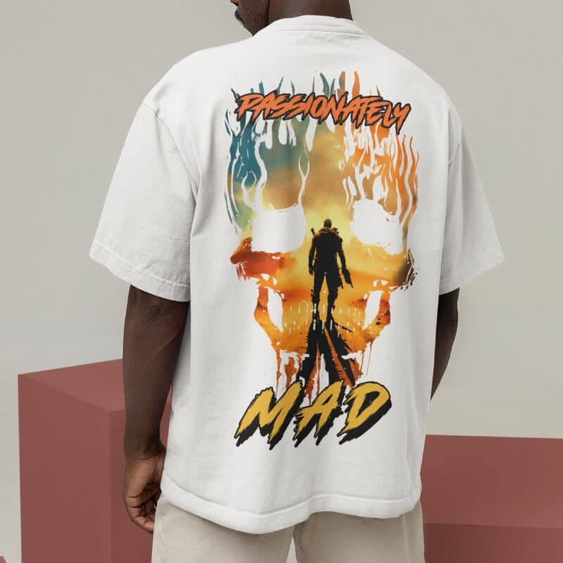 Passionately Mad - Oversized T-Shirt - Image 3