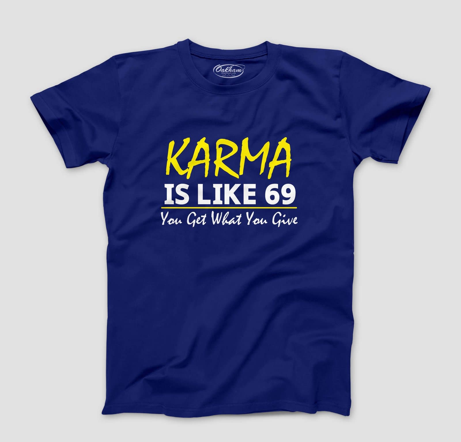 Karma is Like 69 - Men's T-Shirts - Image 3