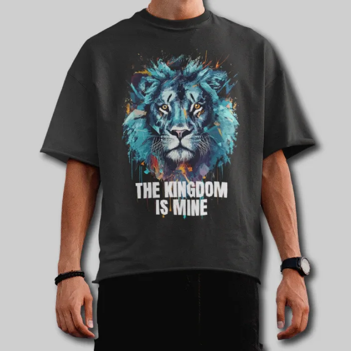 The kingdom is mine - Black t-shirt