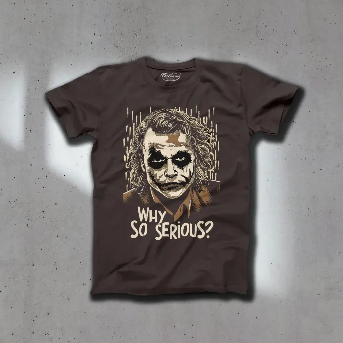 Why So Serious? - Graphic Printed T-Shirts - Image 2