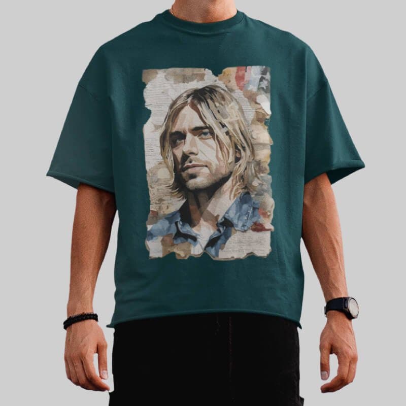 Kurt Cobain - Oversized T-Shirt - Image 3