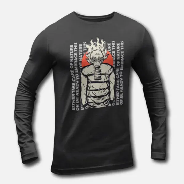 Care for Nature – Men’s Long Sleeve T-Shirts