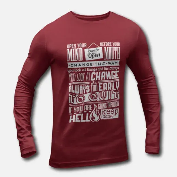 Chalkboard – Men’s Long Sleeve T-Shirts