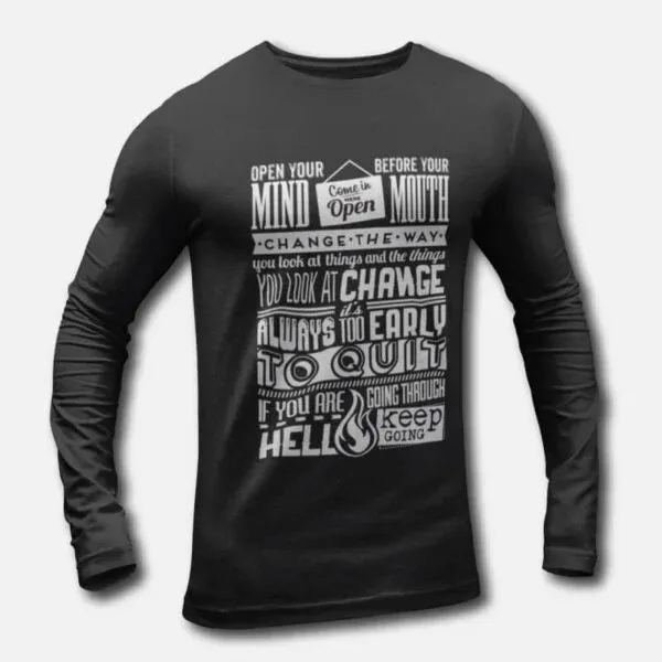 Chalkboard – Men’s Long Sleeve T-Shirts