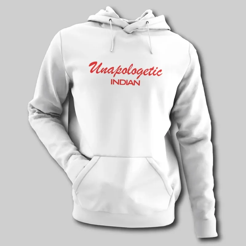 Unapologetic Indian - Men's Hoodies - Image 2
