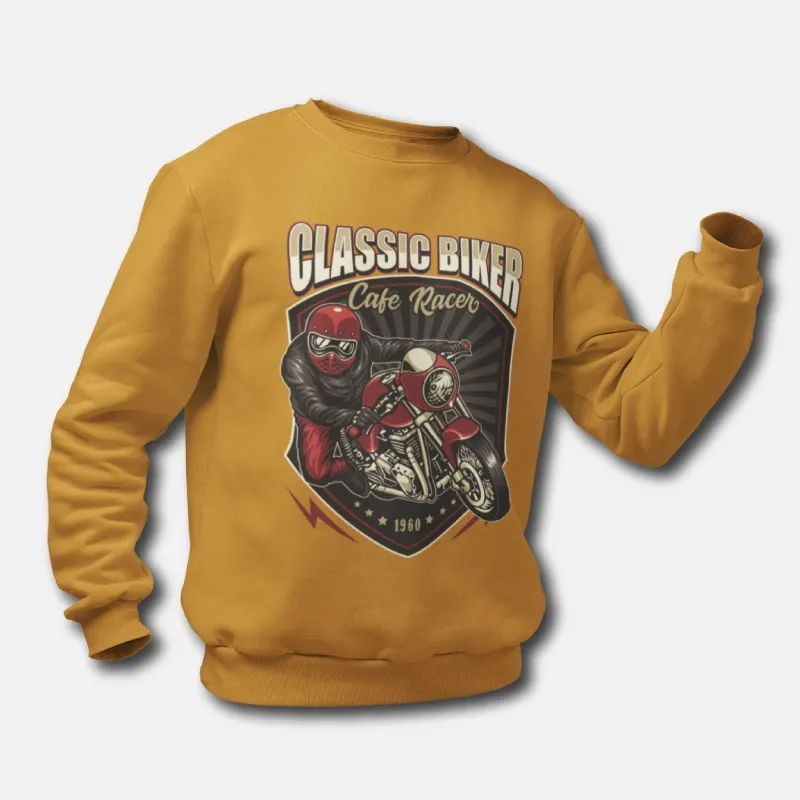Classic Biker - Unisex Sweatshirts - Image 4