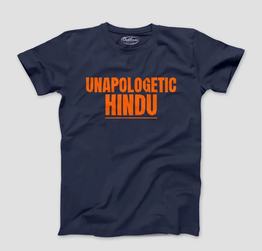 Unapologetic Hindu - Graphic Printed T-Shirts For Men - Image 2