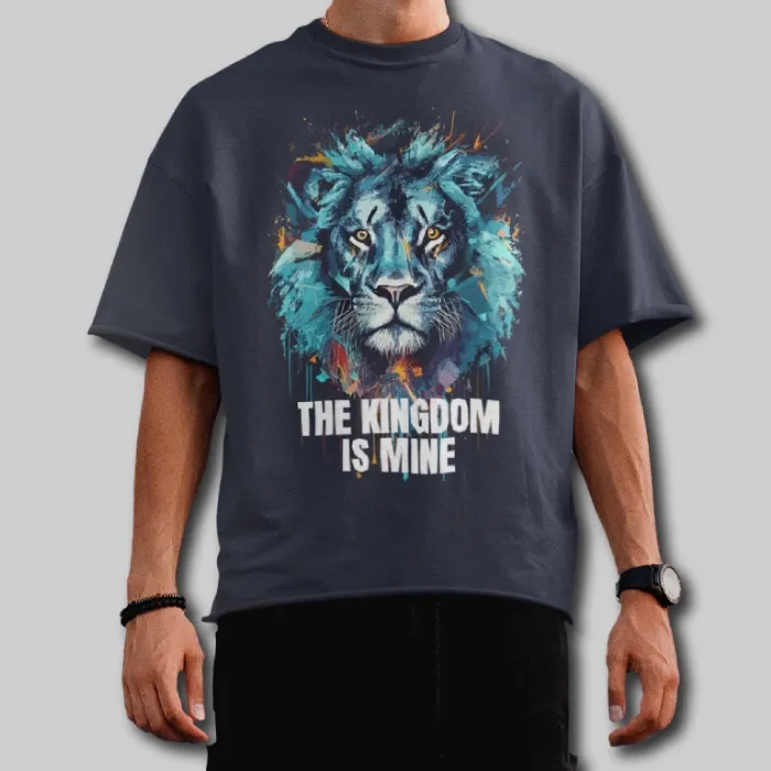 The kingdom is mine - Oversized T-Shirt - Image 2