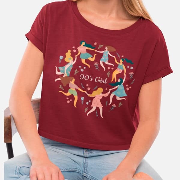 90's Girl - Crop Top